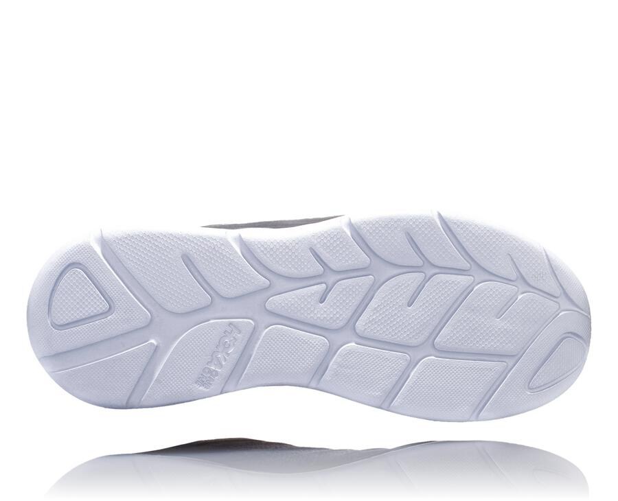 Hoka One One Womens Running Shoes - Akasa - Grey - GJIC82915